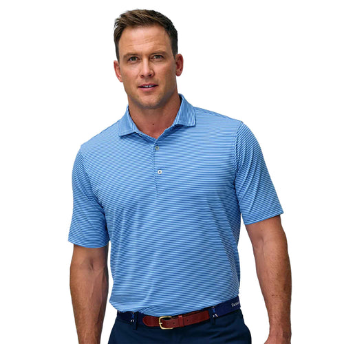 Fairway & Greene Park Stripe Mens Golf Polo
