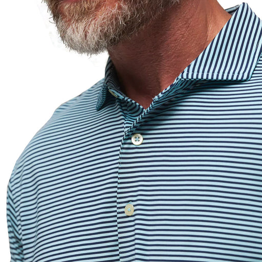 Fairway & Greene Park Stripe Mens Golf Polo
