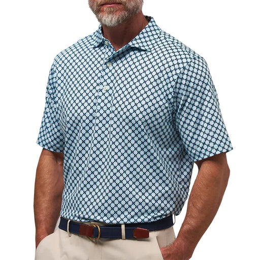 Fairway & Greene Rockport Print Mens Golf Polo - Summah/XL