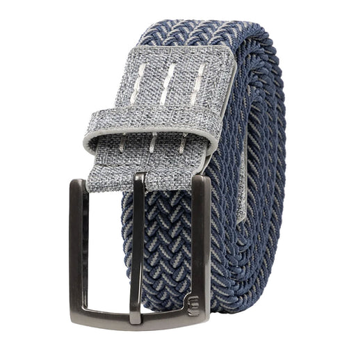 TravisMathew Pueblo 2.0 Strech Wvn Mens Golf Belt - Hthr Gry Pnstrp/XL