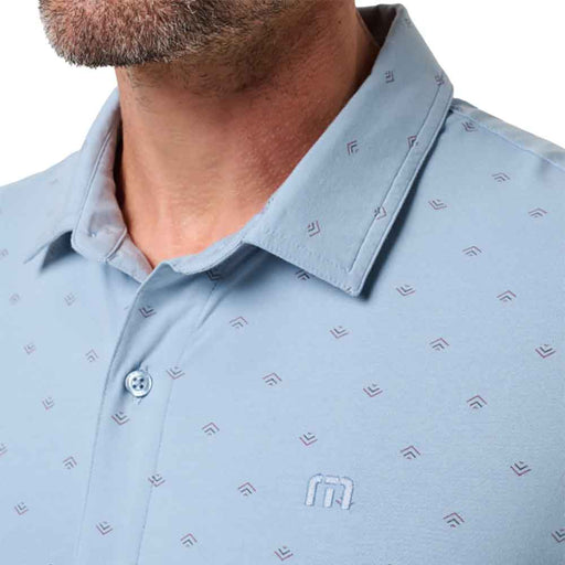 TravisMathew Comfortknit Geo SS Woven Mens Shirt