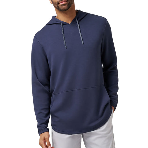 TravisMathew Fibercloud Mens Golf Hoodie Jacket - Total Eclipse/XL