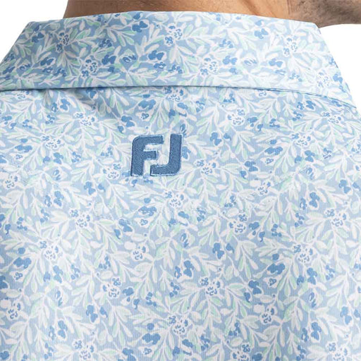 FootJoy Meadow Print Lisle Mens Golf Polo