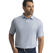 Load image into Gallery viewer, FootJoy Floral Mark Lisle Mens Golf Polo - Chmbry/C Bl/Wht/XL
 - 4