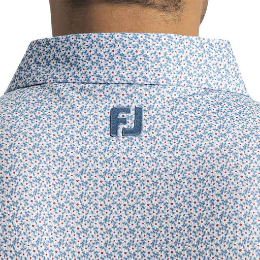 FootJoy Floral Mark Lisle Mens Golf Polo