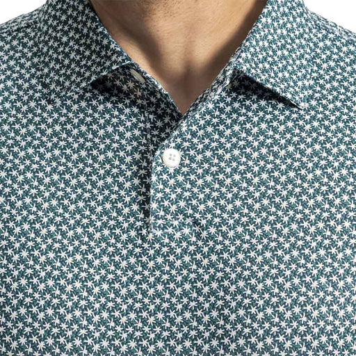 FootJoy Floral Mark Lisle Mens Golf Polo