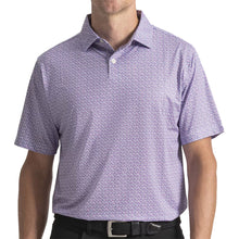 Load image into Gallery viewer, FootJoy Floral Mark Lisle Mens Golf Polo - Violet/Pink/Wht/XXL
 - 8