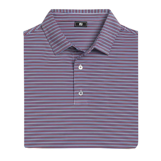 FootJoy Horizon Stripe Lisle Mens Golf Polo