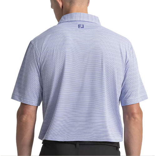 FootJoy Flip Stripe Lisle Mens Golf Polo - 2