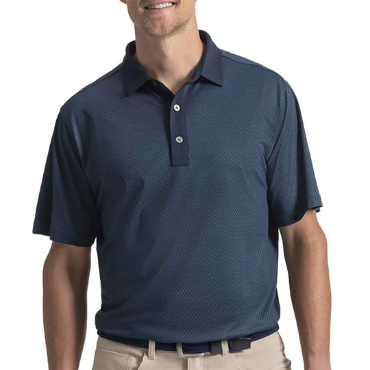 FootJoy Star Geo Pique Mens Golf Polo