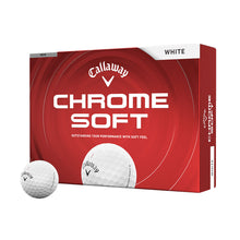 Load image into Gallery viewer, Callaway Chrome Soft Golf Balls - Dozen - White
 - 1
