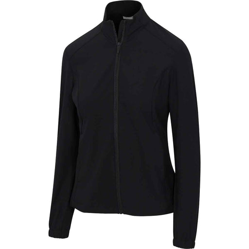 Greg Norman Scorecard Full Zip Womens Golf Jacket - Black/XL