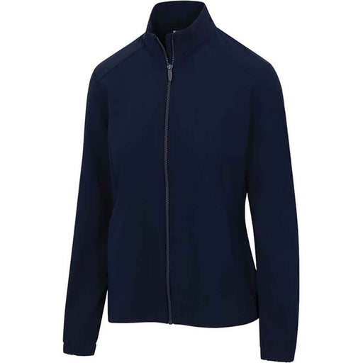 Greg Norman Scorecard Full Zip Womens Golf Jacket - Navy/XL