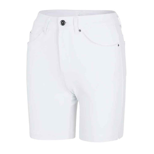 Greg Norman Lexi 7 inch Stretch Wmn Golf Short - White/L