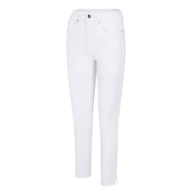 Load image into Gallery viewer, Greg Norman Lexi 28 inch Stretch Womens Golf Pants - White/L
 - 1