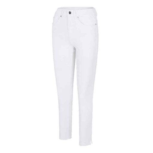 Greg Norman Lexi 28 inch Stretch Womens Golf Pants - White/L