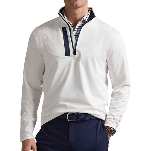 RLX Polo Golf Luxury Performance Driver Quarter Zip Mens Golf Pullover