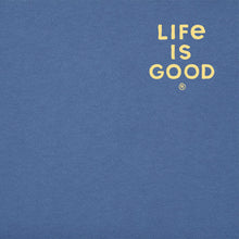 Load image into Gallery viewer, Life Is Good Tennis Court Beach SS Mens T-Shirt
 - 3