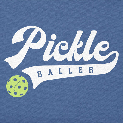 Life Is Good Stay Pickle Baller SS Mens T-Shirt