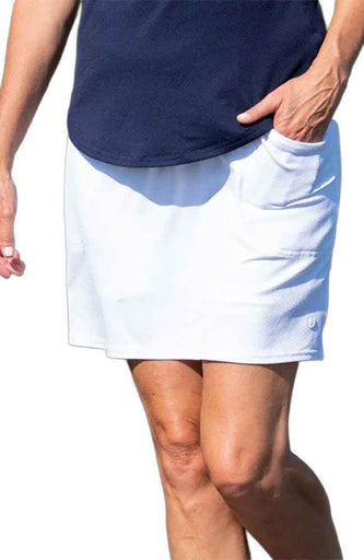 Jofit Jacquard Mina Womens Golf Skort - White/XXL
