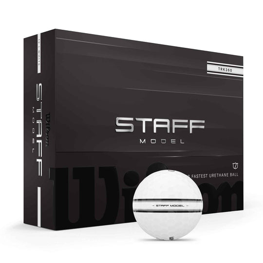 Wilson Staff Model 360 Track Golf Balls - Dozen