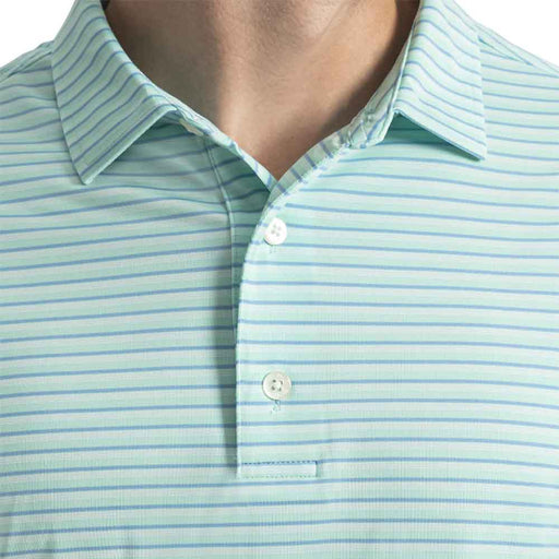 FootJoy Shadow Stripe Lisle Mens Golf Polo