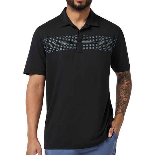 TravisMathew Performance Jersey Seas Mens Golf Polo