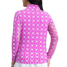 Load image into Gallery viewer, Ibkul Carolyn LS Mock Womens Golf QZ
 - 5
