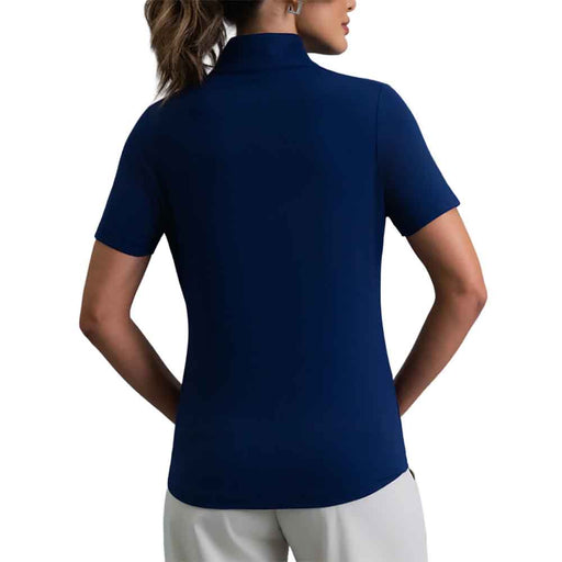 Ibkul Essential Solid SS Mock Womens Golf QZ