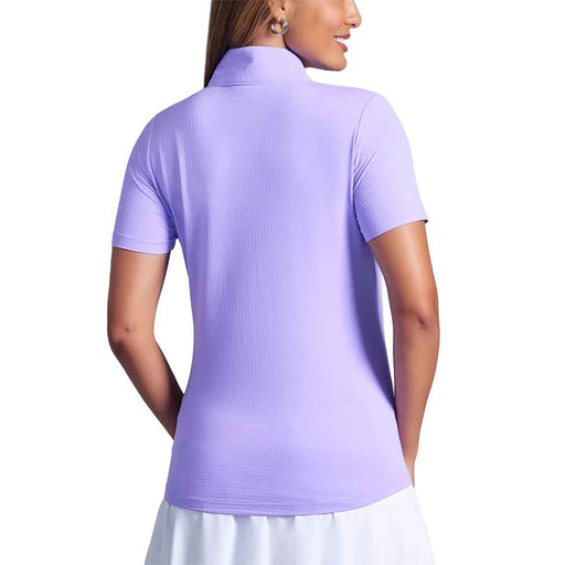 Ibkul Essential Solid SS Mock Womens Golf QZ
