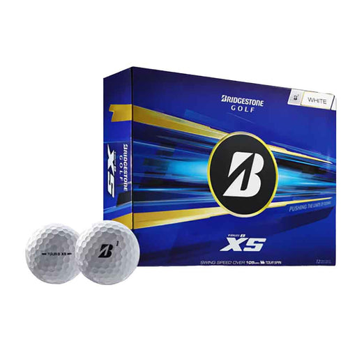 Bridgestone Tour B XS 2026 Golf Balls - Dozen - White