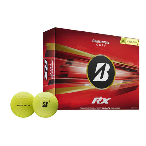Bridgestone Tour B RX 2026 Golf Balls - Dozen - Yellow