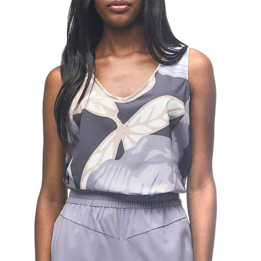 Indyeva Halka III Womens Sleeveless Shirt - Boreal Piwonia/XL
