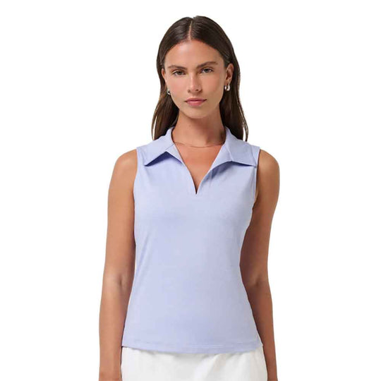 TravisMathew Skyloft Light Womens Sleeveless Golf Polo