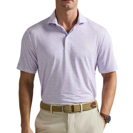 RLX Ralph Lauren Airflow Jersey Savannah Vine Shortsleeve Mens Golf Polo