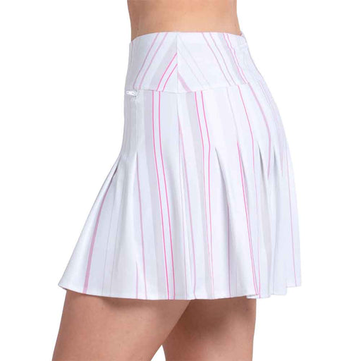 Lucky In Love Paris Stripe Pockt Womens Golf Skort