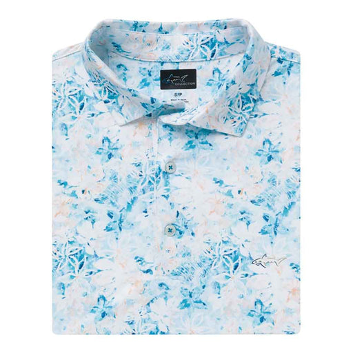 Greg Norman ML75 Tropical Tranquil Mens Golf Polo
