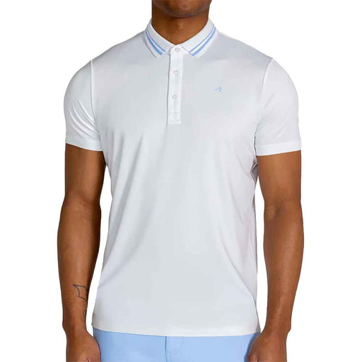 Redvanly Cadman Mens Golf Polo - Bright Wht/Blue/XXL