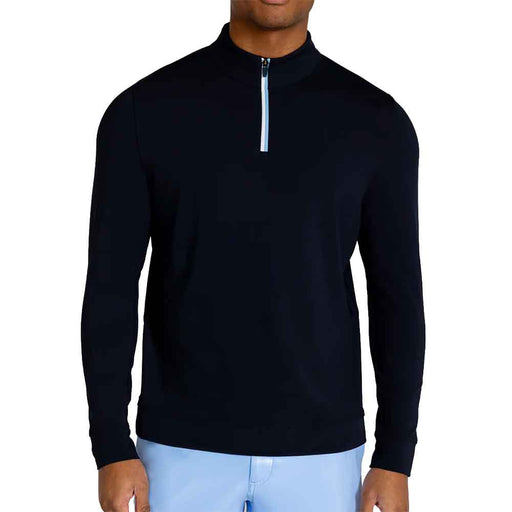 Redvanly Fleet Mens Golf Quarter-Zip - Tuxedo/XXL