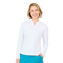 Load image into Gallery viewer, Sofibella Golf Colors UV Piq Womens LS Golf Shirt
 - 12