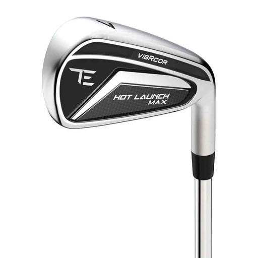 Tour Edge Hot Launch Max Mens Left Hand Irons - 5-PW AW/KBS MAX MT85/Regular