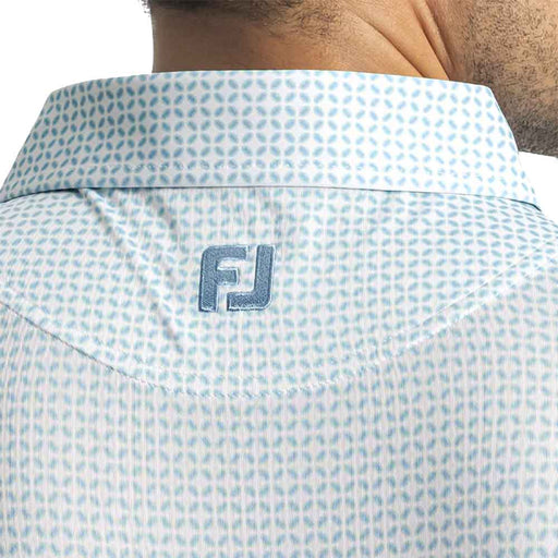 FootJoy Ellipse Print Lisle Mens Golf Polo