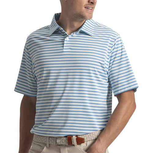 FootJoy Pinstripe Pop Stripe Lisle Mens Golf Polo