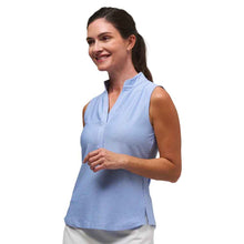 Load image into Gallery viewer, Fairway and Greene Eloise SL Womens Golf Polo - Oxford/L
 - 1