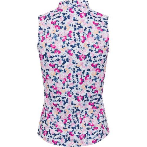 Greg Norman ML75 Petal Impression Sleeveless Womens Golf Polo - 2