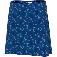 Load image into Gallery viewer, Greg Norman Martini Party 17in Wmns Golf Skort - Navy Horizon/XL
 - 1