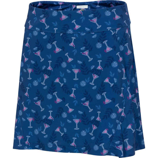Greg Norman Martini Party 17in Wmns Golf Skort - Navy Horizon/XL