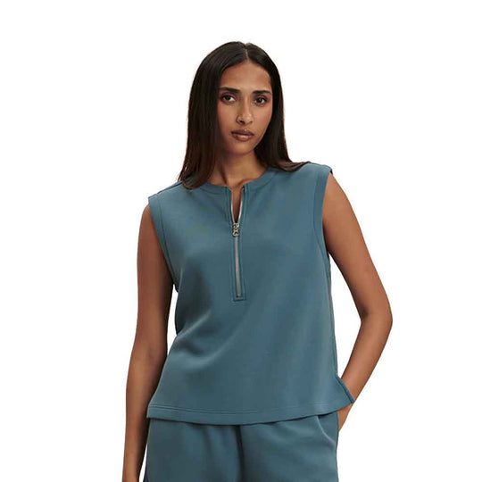 Varley Simmons Half-Zip Womens Tank