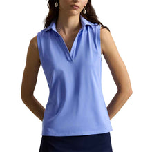 Load image into Gallery viewer, Polo Golf Ralph Lauren Air Tech SL Wmn Golf Polo - Blue Mist/L
 - 1