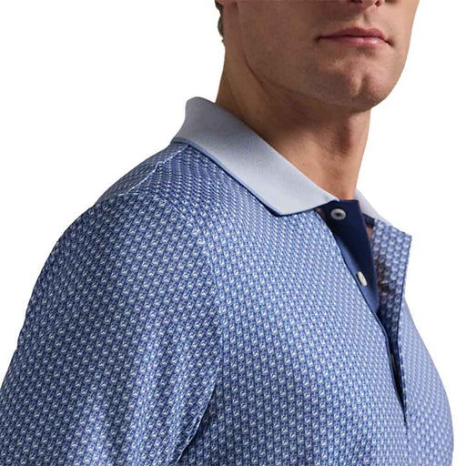 RLX Golf LTWT Air Jersey OlRoyal Mens Golf Polo